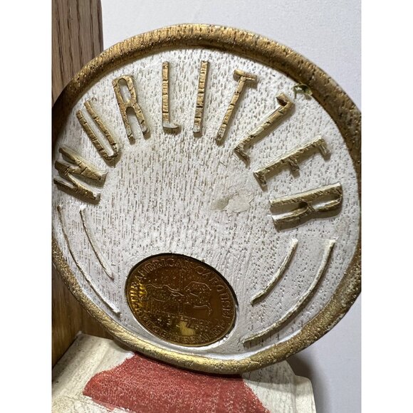 Vtg Tobin Fraley Sankyo Wurlitzer Carousel Horse Music Box - Picture 8 of 13